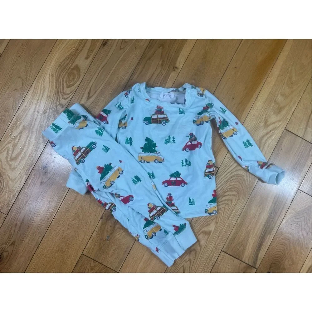 Angel Dear Childs Christmas Pajamas Size 12/18m